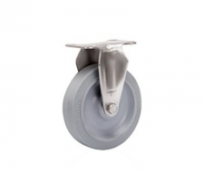 BÁNH XE CAO SU CÀNG BÁNH XE INOX 304